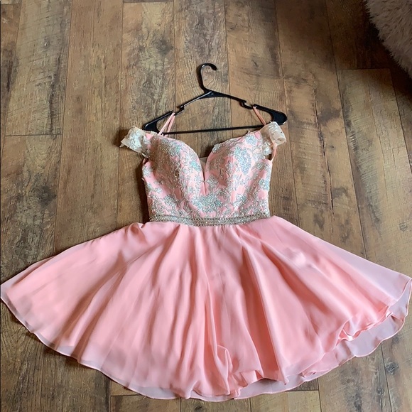 Blush Formal Dress with beaded top Blush Formal Dress with beaded top
